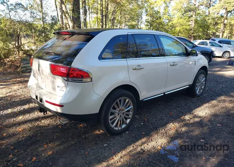 2011 Lincoln Mkx z USA, uszkodzony, nr VIN 2LMDJ8JK1BBJ30643